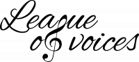 Logo League of voices Ensemble by LEWEB Logo League of voices Ensemble by LEWEB
