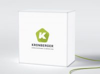 Logodesign für Fa Kronberger by LEWEB Werbeagentur