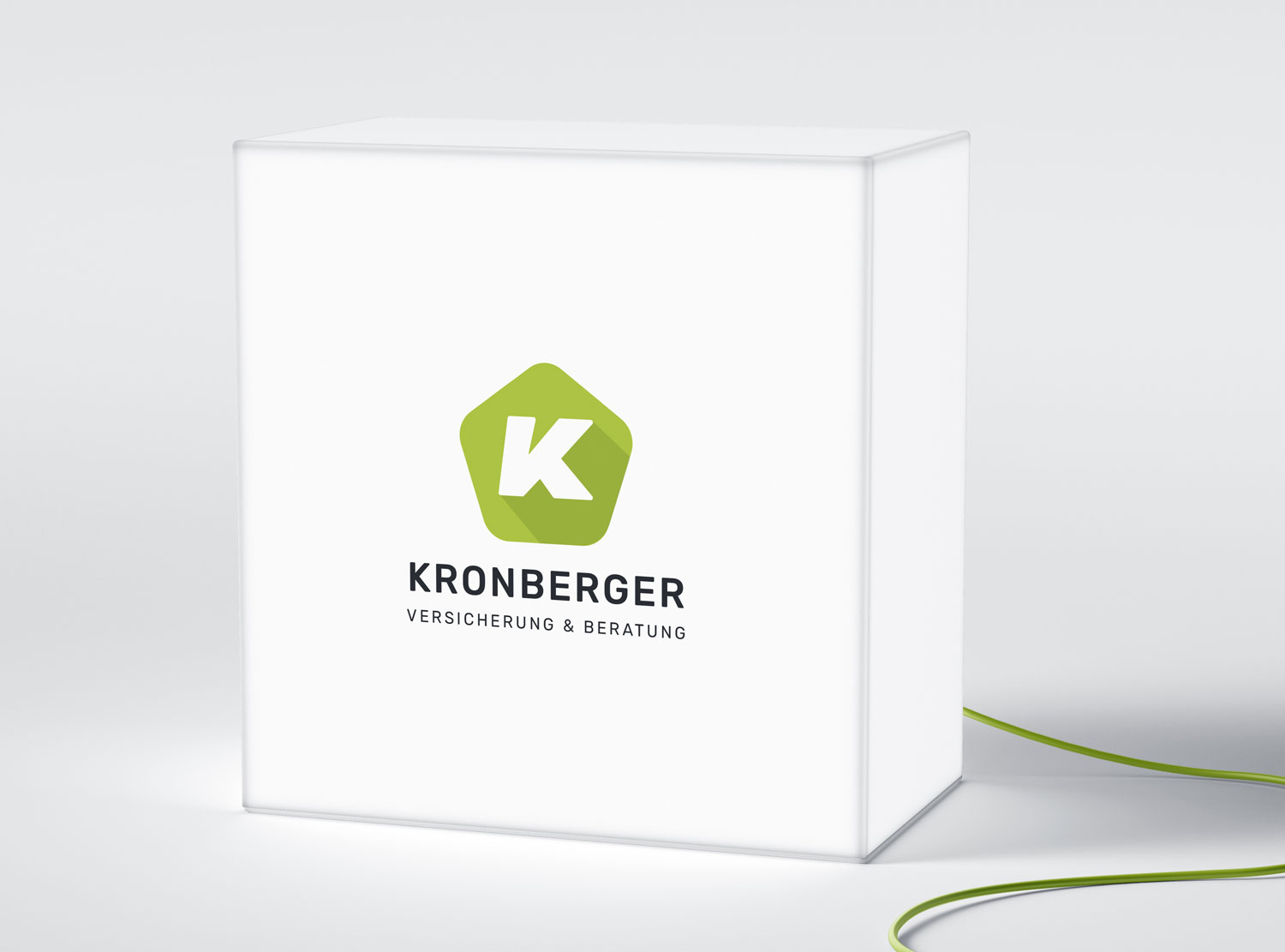 Logodesign für Fa Kronberger by LEWEB Werbeagentur